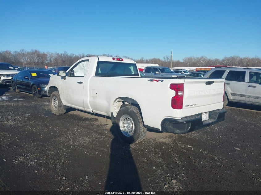 2025 Chevrolet Silverado 1500 4Wd Long Bed Wt