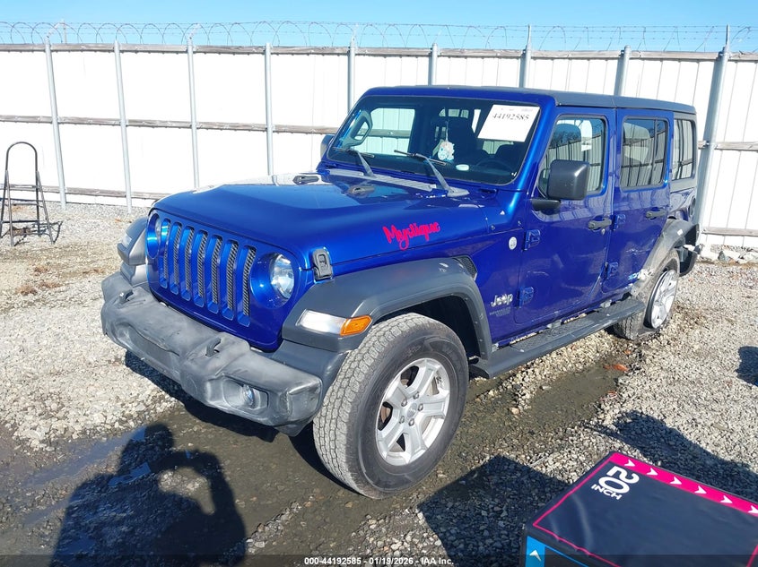 2019 Jeep Wrangler Unlimited Sport S 4X4