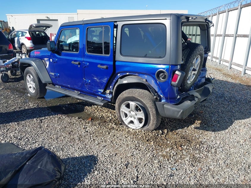 2019 Jeep Wrangler Unlimited Sport S 4X4