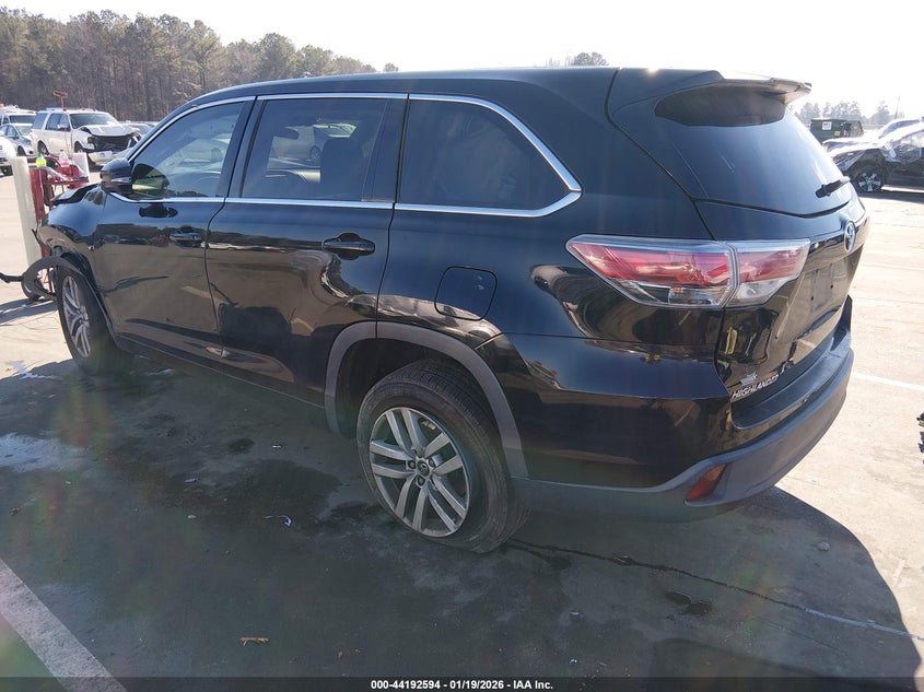 2016 Toyota Highlander Le