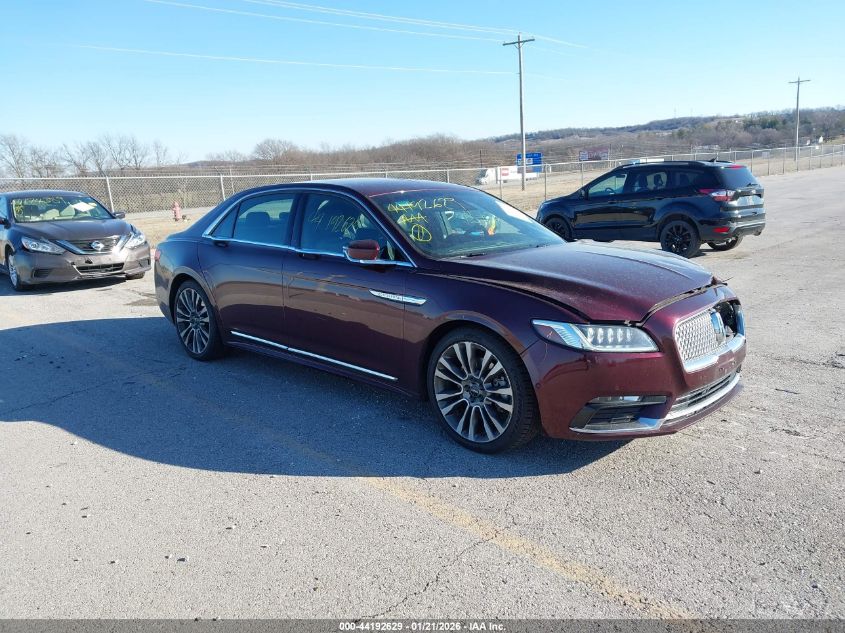 2017 Lincoln Continental