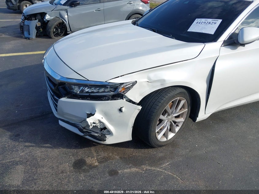 VIN 1HGCV1F16MA004933 2021 HONDA ACCORD LX
