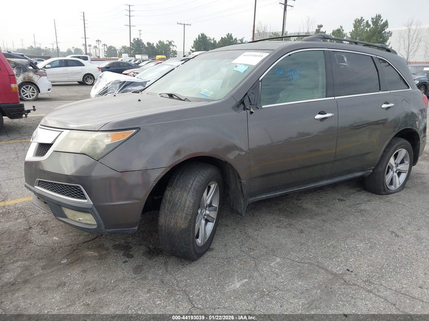 2012 ACURA MDX auction photo 2