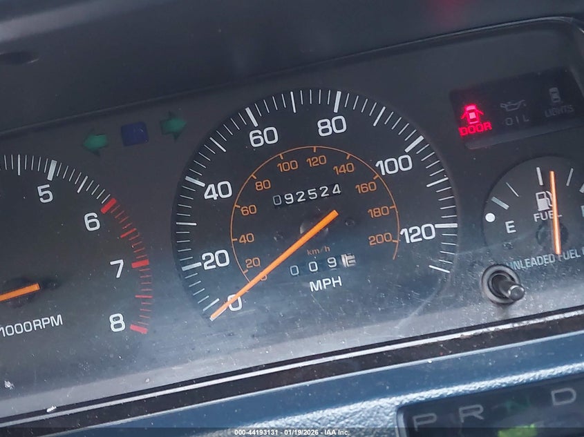 1988 TOYOTA CAMRY auction photo 7
