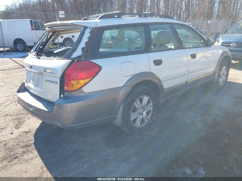 2005 Subaru Outback 2.5I
