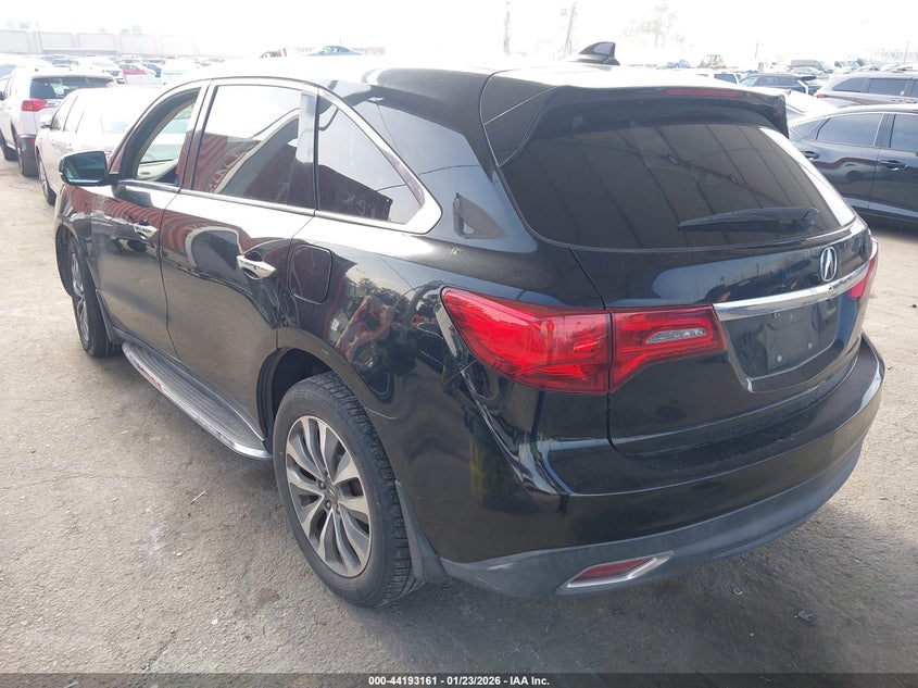 2014 Acura Mdx Technology Pkg W/Entertainment Pkg