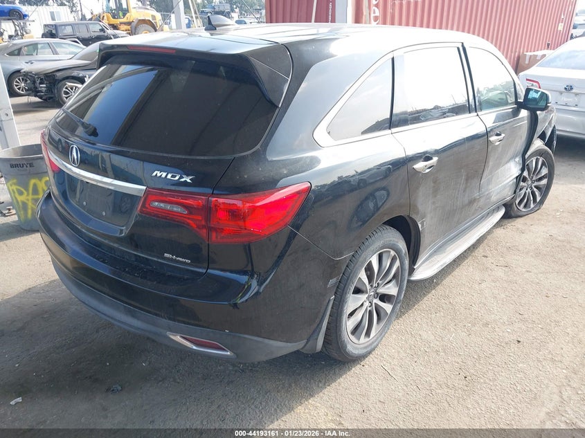 2014 Acura Mdx Technology Pkg W/Entertainment Pkg