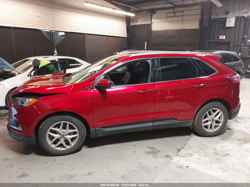 VIN 2FMPK4J93MBA04024 2021 FORD EDGE SEL