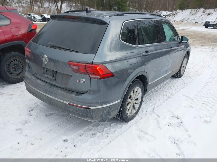 2018 Volkswagen Tiguan 2.0T Se/2.0T Sel