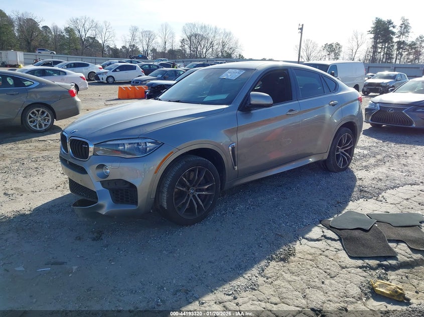 Vin: 5ymkw8c56g0r43105, lot: 44689321, bmw x6 m 20162