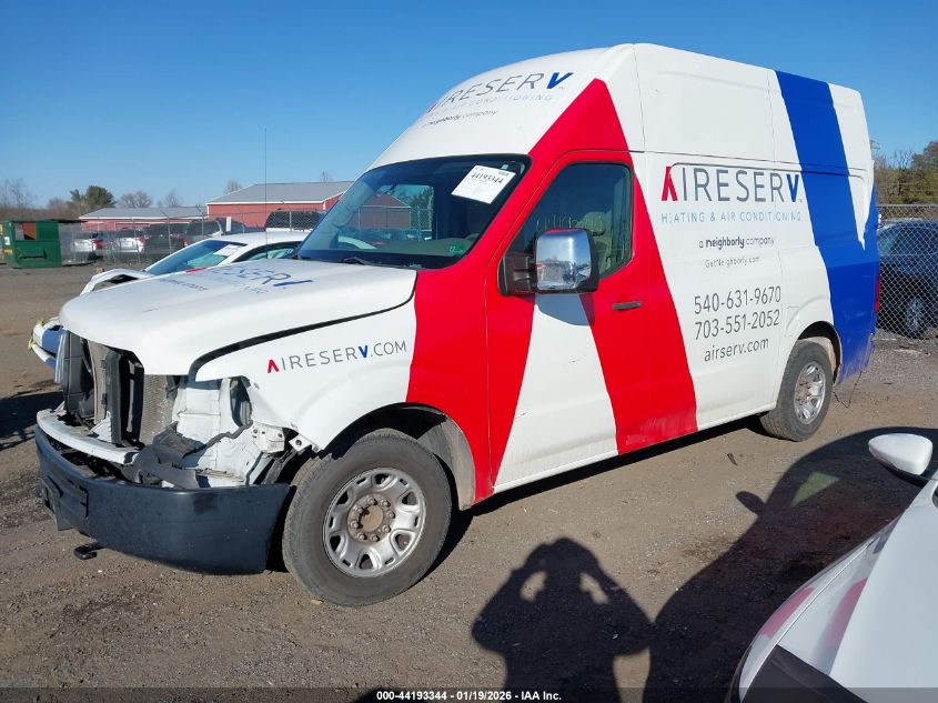 2018 Nissan Nv Cargo Nv2500 Hd Sv V8