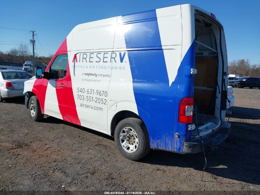 2018 Nissan Nv Cargo Nv2500 Hd Sv V8