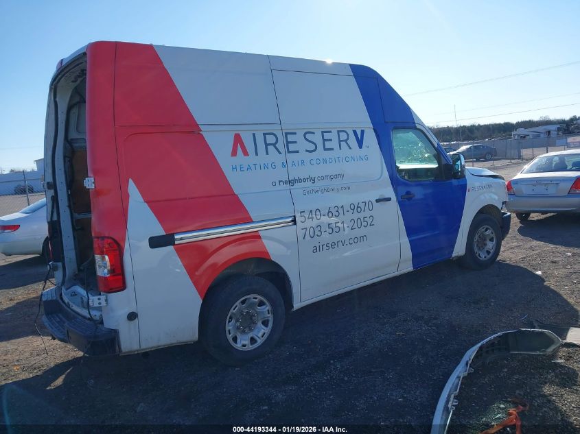 2018 Nissan Nv Cargo Nv2500 Hd Sv V8