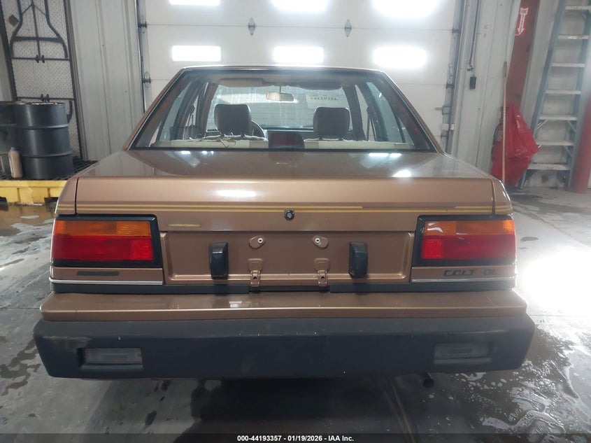 1986 Plymouth Colt Dl VIN: JP3BA36K4GU017824 Lot: 44193357