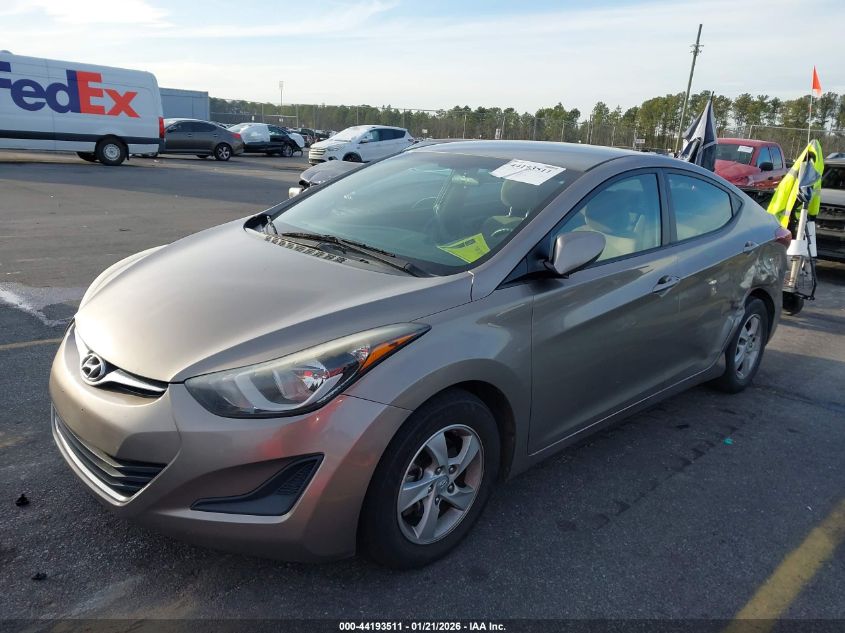 2015 Hyundai Elantra Se