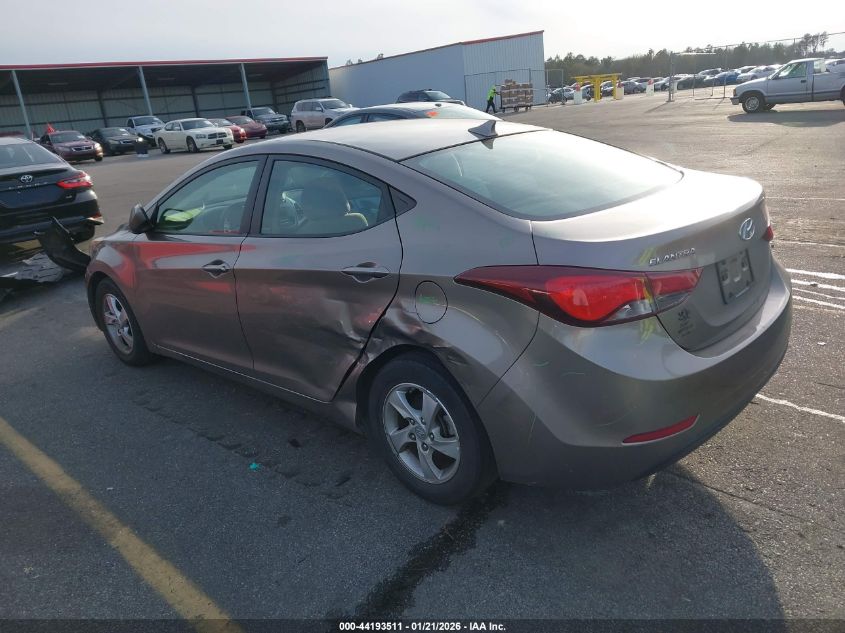 2015 Hyundai Elantra Se