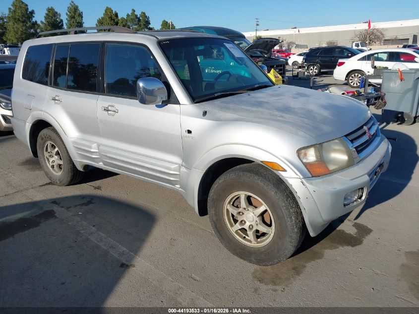 2001 Mitsubishi Montero