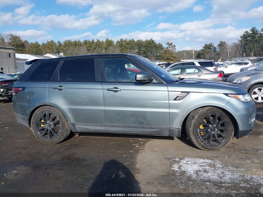 2017 Land Rover Range Rover Sport 3.0L V6 Supercharged Hse VIN: SALWR2FVXHA150971 Lot: 44193631
