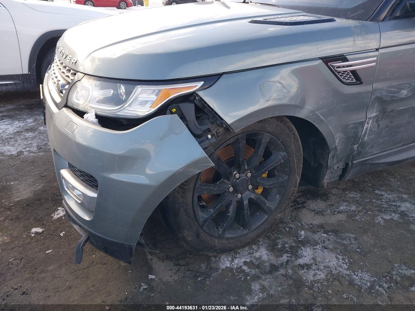 2017 Land Rover Range Rover Sport 3.0L V6 Supercharged Hse VIN: SALWR2FVXHA150971 Lot: 44193631