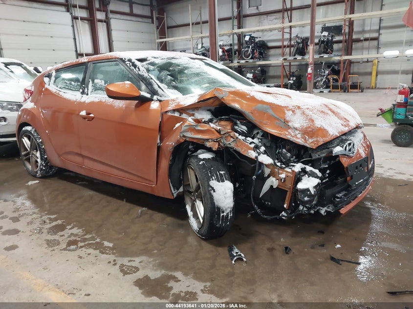 2012 Hyundai Veloster Base W/Black