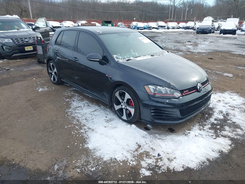 2017 Volkswagen Golf Gti Autobahn 4-Door/S 4-Door/Se 4-Door/Sport 4-Door