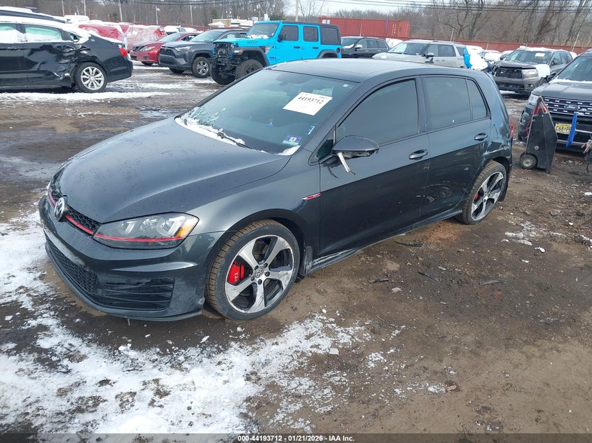 2017 Volkswagen Golf Gti Autobahn 4-Door/S 4-Door/Se 4-Door/Sport 4-Door