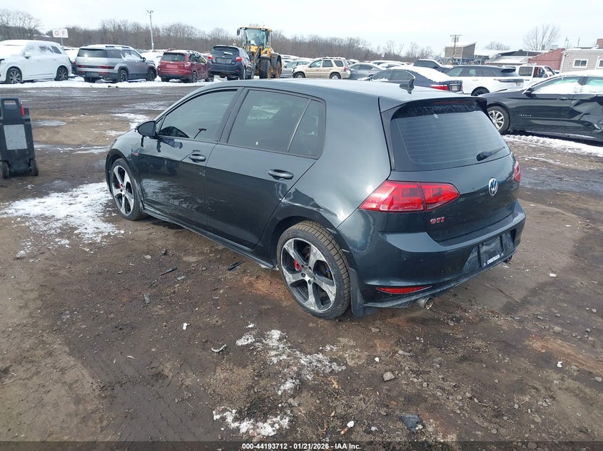 2017 Volkswagen Golf Gti Autobahn 4-Door/S 4-Door/Se 4-Door/Sport 4-Door