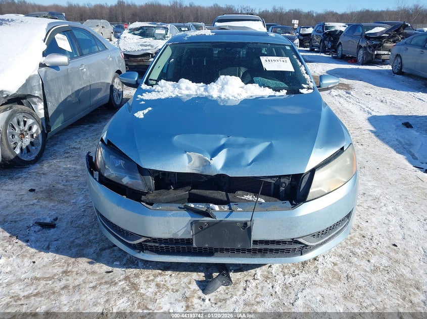 2012 Volkswagen Passat 2.5L Se VIN: 1VWBP7A36CC012434 Lot: 44193742