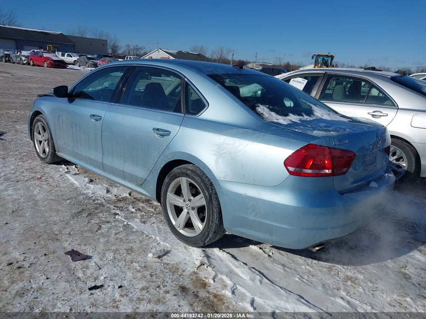 2012 Volkswagen Passat 2.5L Se