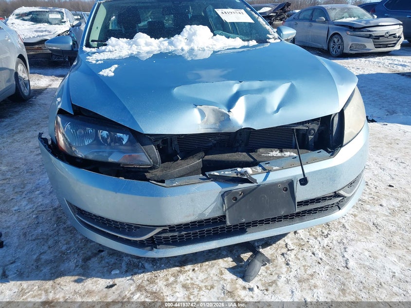 2012 Volkswagen Passat 2.5L Se VIN: 1VWBP7A36CC012434 Lot: 44193742