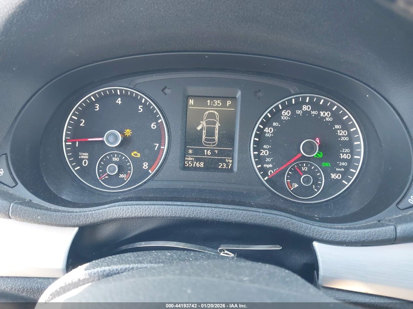 2012 Volkswagen Passat 2.5L Se VIN: 1VWBP7A36CC012434 Lot: 44193742