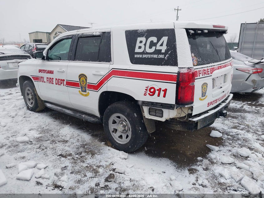 2015 Chevrolet Tahoe Commercial Fleet
