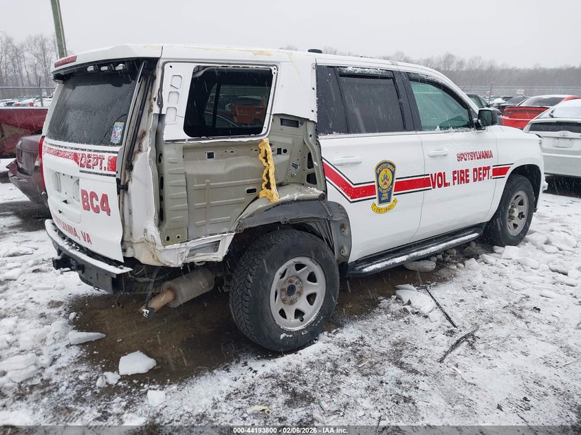 2015 Chevrolet Tahoe Commercial Fleet