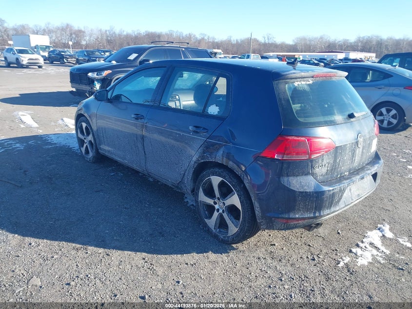 2015 Volkswagen Golf Tsi Sel 4-Door
