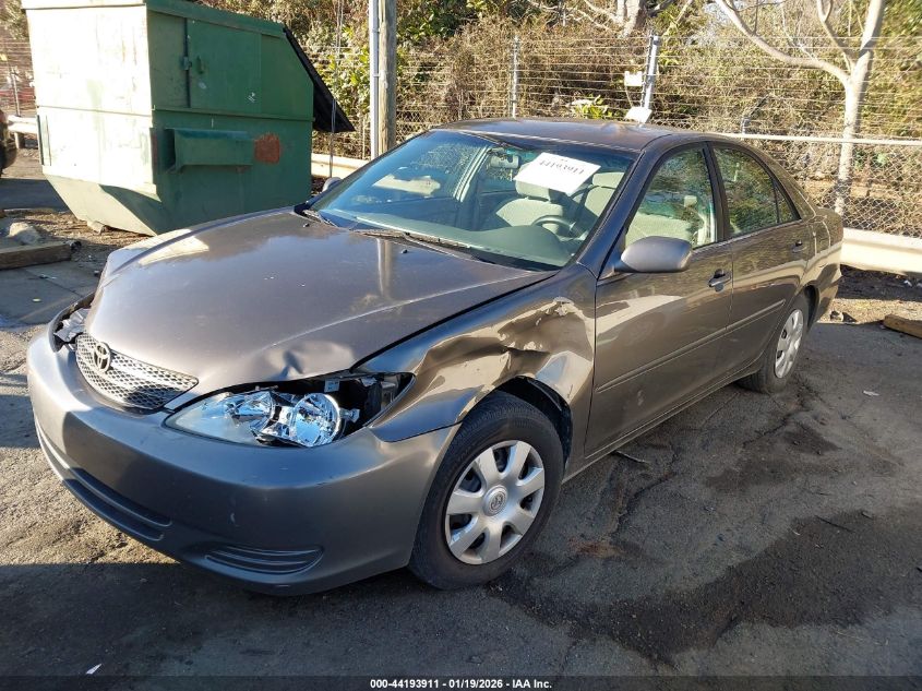 2002 Toyota Camry Le