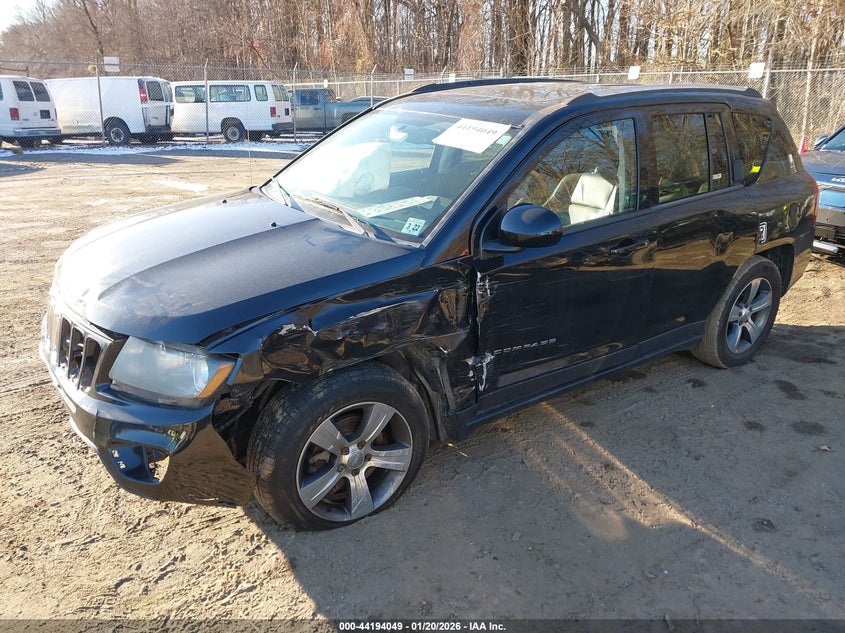 Vin: 1c4njdeb7hd176066, lot: 44690050, jeep compass high altitude 4x4 20172