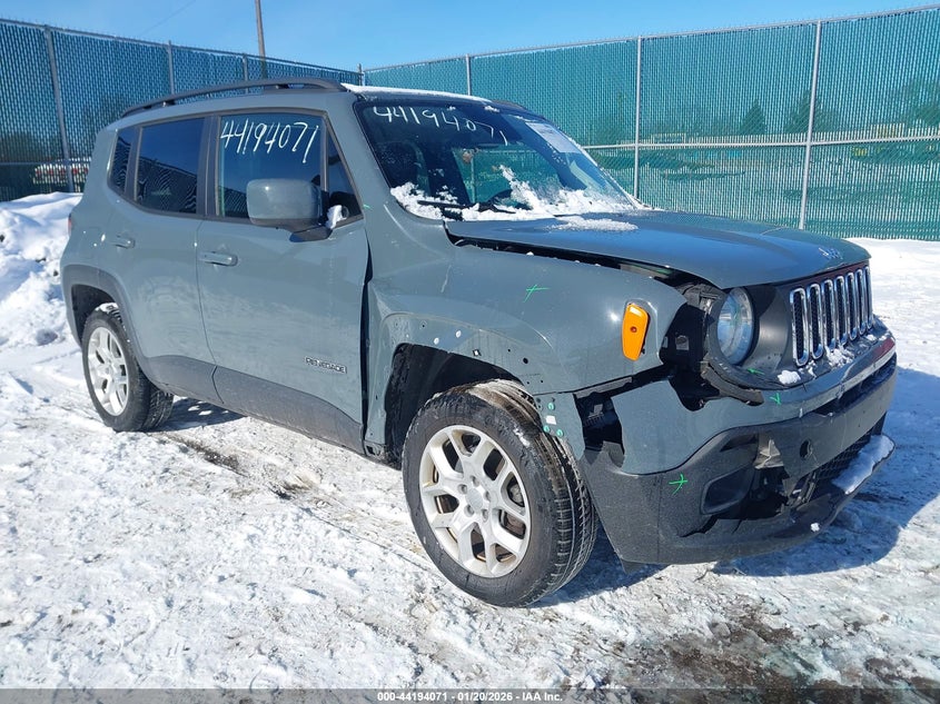 2017 Jeep Renegade Latitude 4X4