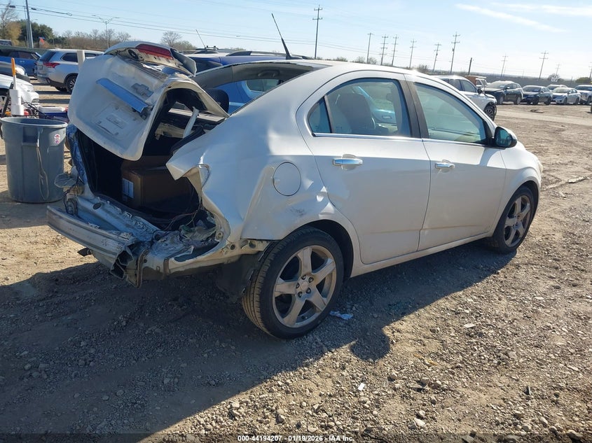 2014 Chevrolet Sonic Ltz Auto
