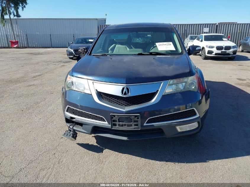 2012 Acura Mdx Technology Package VIN: 2HNYD2H37CH532566 Lot: 44194228