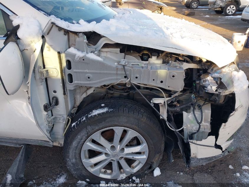 2016 Nissan Rogue Sv VIN: KNMAT2MV7GP657697 Lot: 44194358