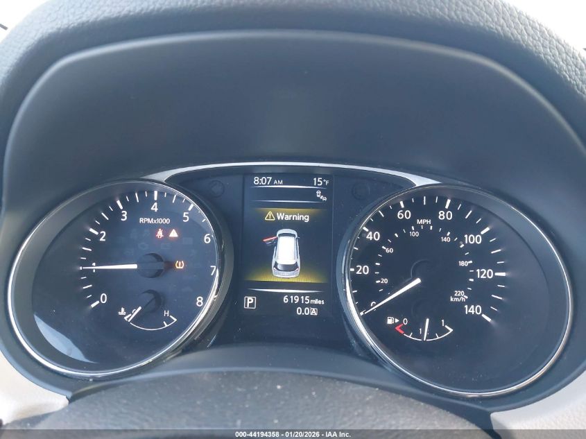 2016 Nissan Rogue Sv VIN: KNMAT2MV7GP657697 Lot: 44194358