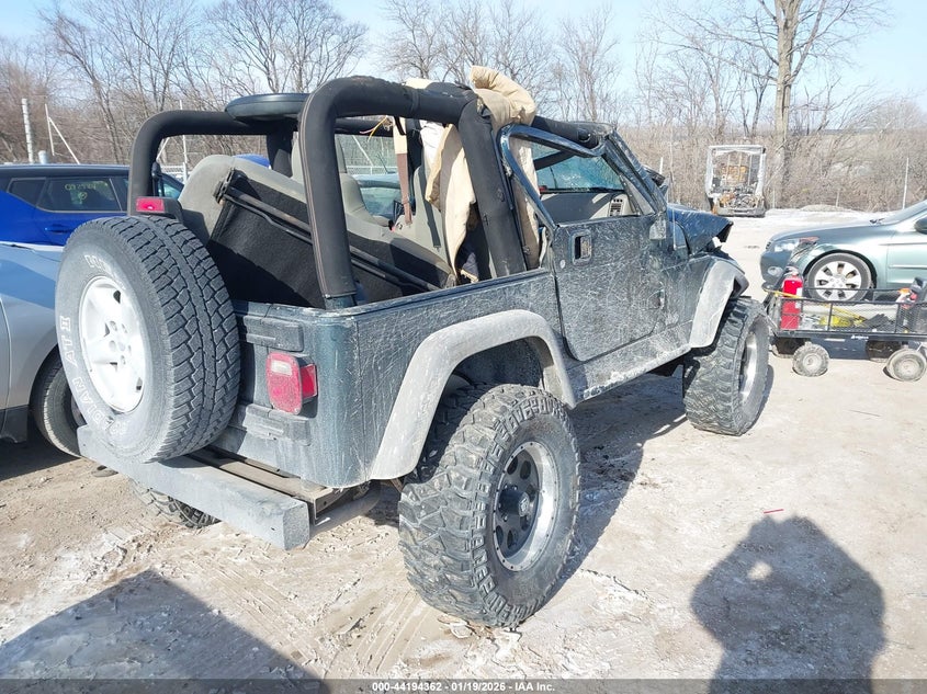 2005 Jeep Wrangler X