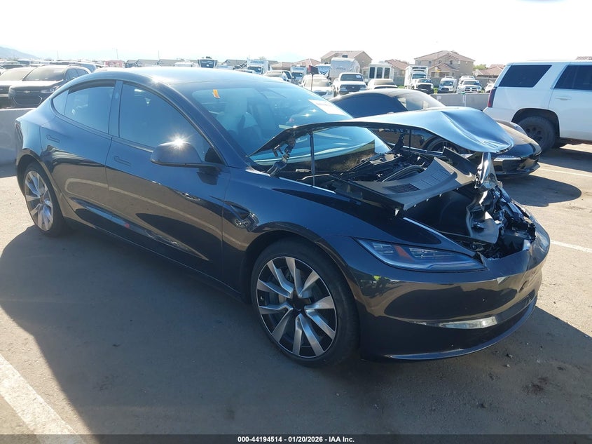 VIN 5YJ3E1EB8SF076911 2025 TESLA MODEL 3 LONG RANGE ALL-WHEEL DRIVE