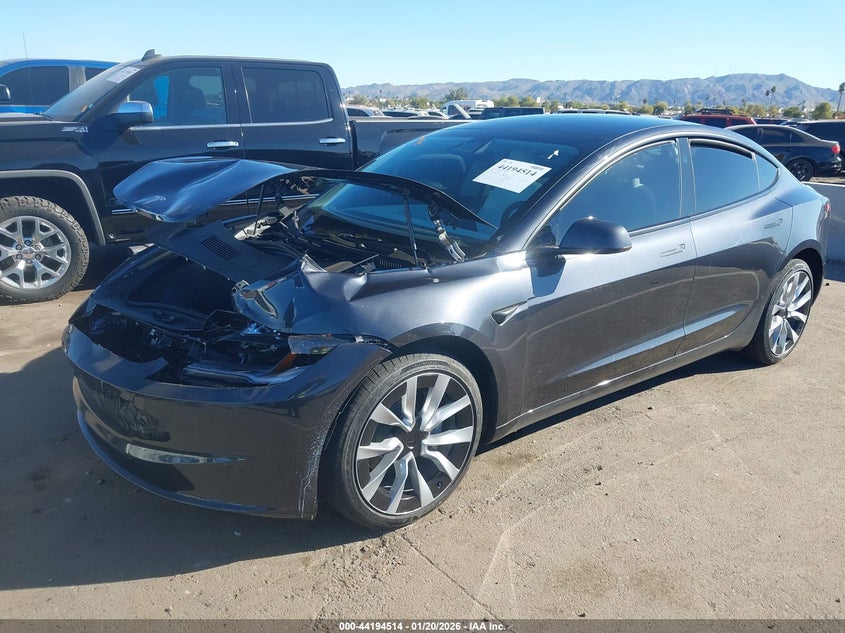 VIN 5YJ3E1EB8SF076911 2025 TESLA MODEL 3 LONG RANGE ALL-WHEEL DRIVE