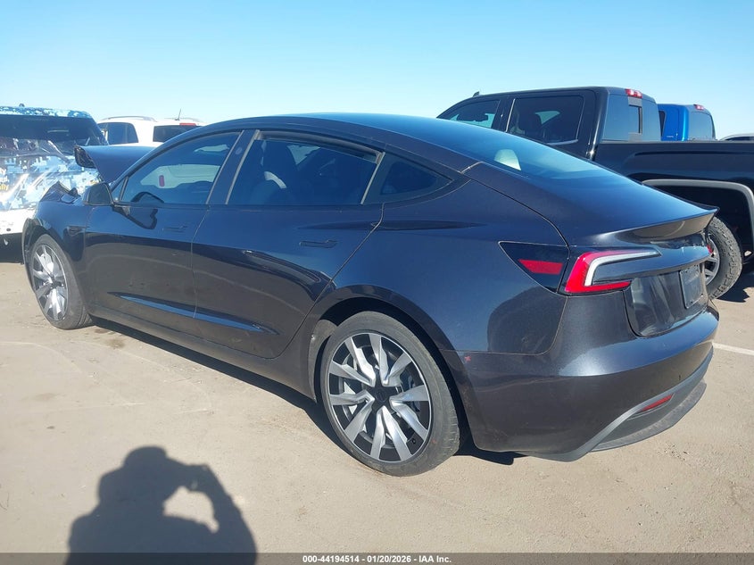 VIN 5YJ3E1EB8SF076911 2025 TESLA MODEL 3 LONG RANGE ALL-WHEEL DRIVE