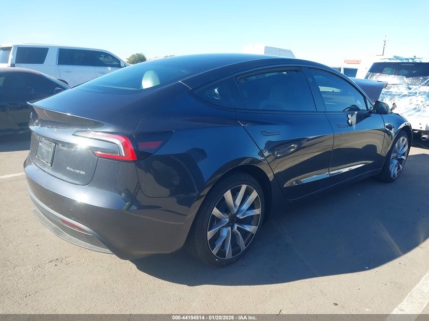 VIN 5YJ3E1EB8SF076911 2025 TESLA MODEL 3 LONG RANGE ALL-WHEEL DRIVE