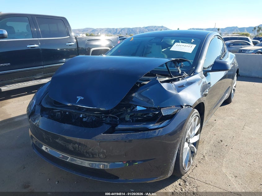 VIN 5YJ3E1EB8SF076911 2025 TESLA MODEL 3 LONG RANGE ALL-WHEEL DRIVE