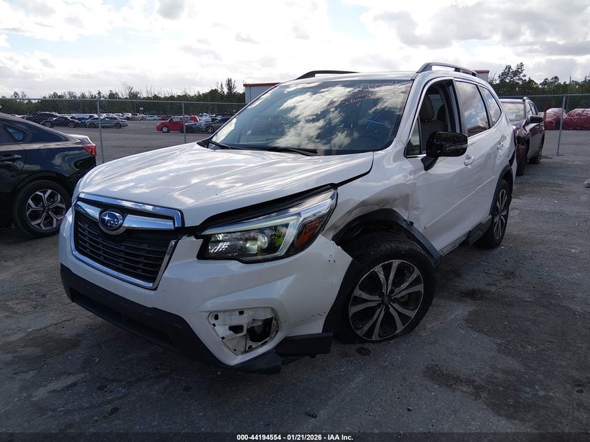 Vin: jf2skauc4mh427669, lot: 44690555, subaru forester limited 20212