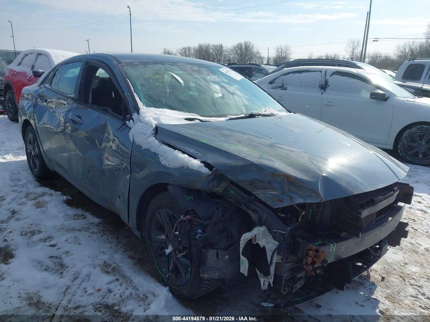 KMHLS4AG7MU122102 2021 Hyundai Elantra Sel auction photo 1