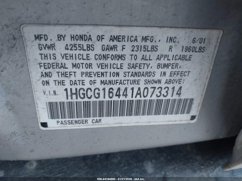 AtlanticExpress - Honda Accord